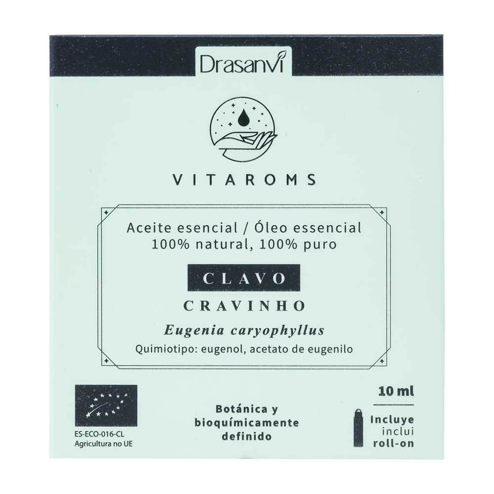 Aceite Esencial Clavo BIO 10 ml Vitaroms Drasanvi