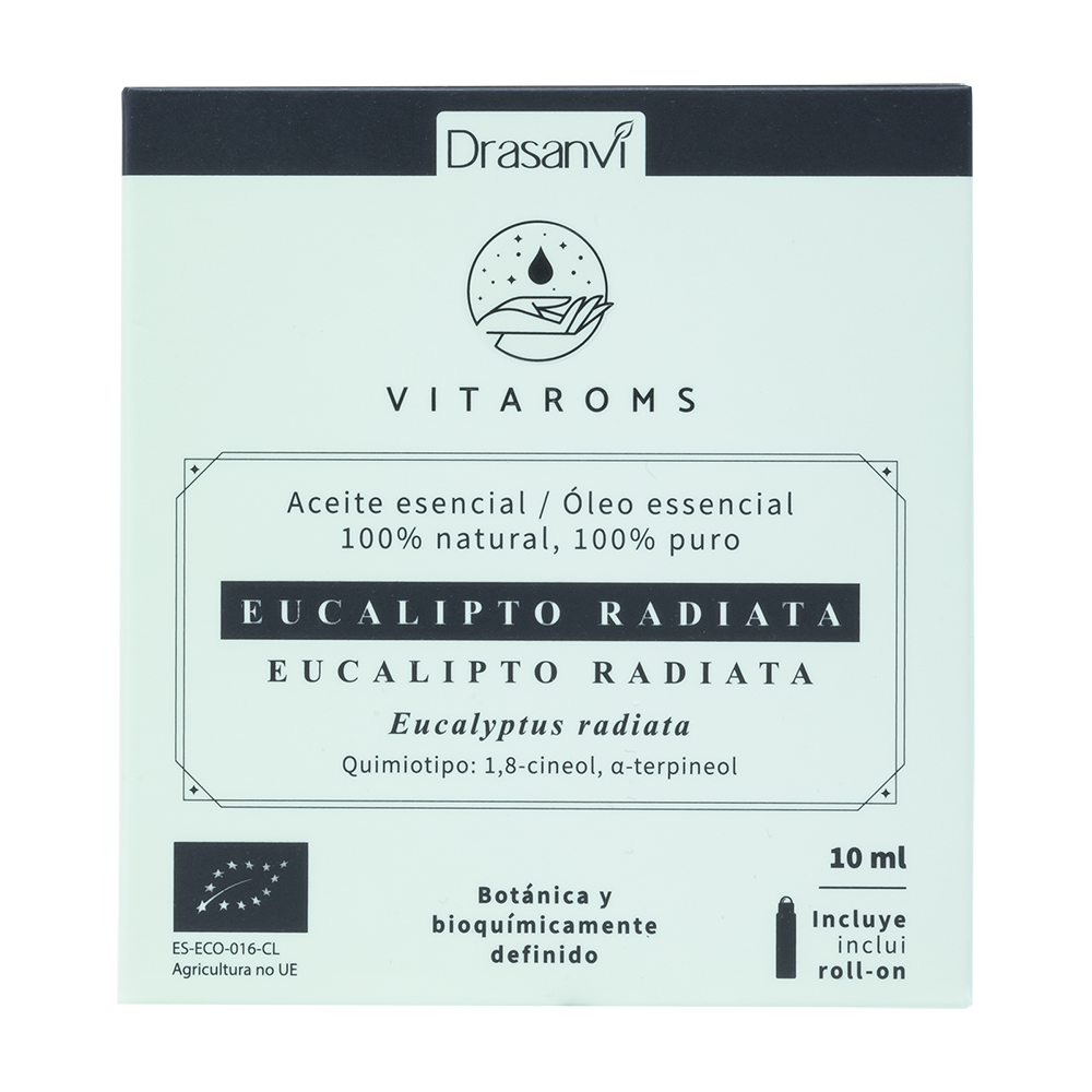 Aceite Esencial Eucalipto Radiata Bio 10 ml Vitaroms Drasanvi