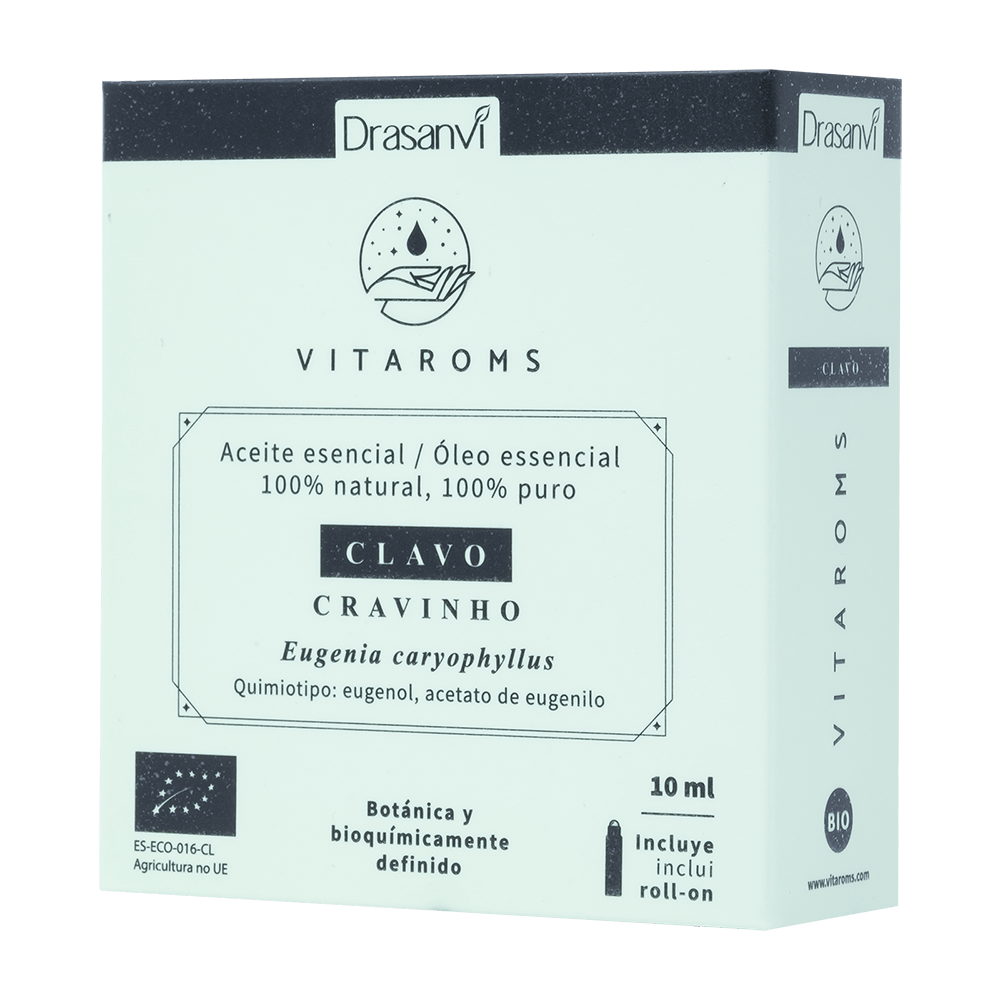 Aceite Esencial Clavo BIO 10 ml Vitaroms Drasanvi