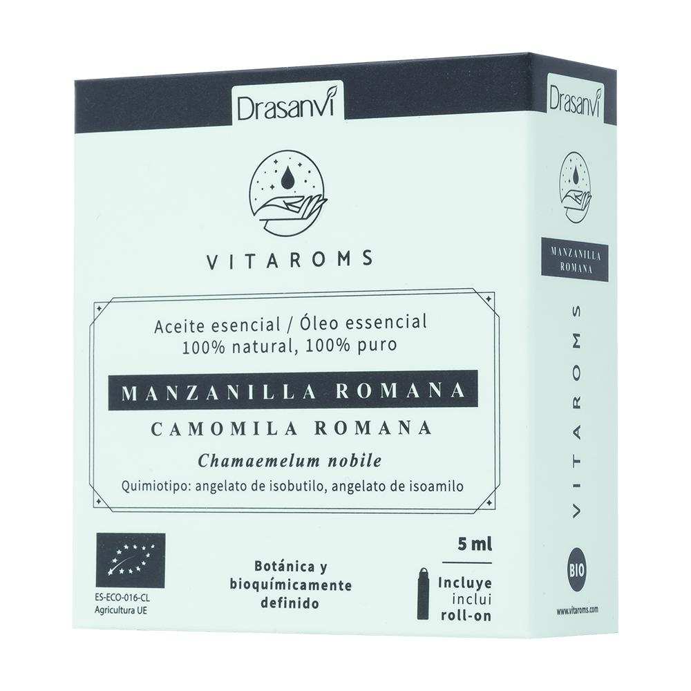 Aceite Esencial Manzanilla Romana Bio 5 ml Vitaroms Drasanvi